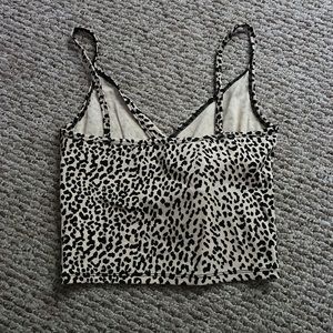 Cheetah tank top